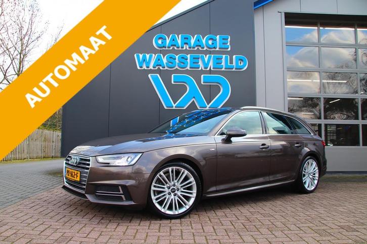 Audi A4 2.0 TFSI ULTRA 2X S-Line NL Auto 190PK/Virtual/Elekt, Auto's, Audi, Bedrijf, Te koop, A4, ABS, Airbags, Airconditioning