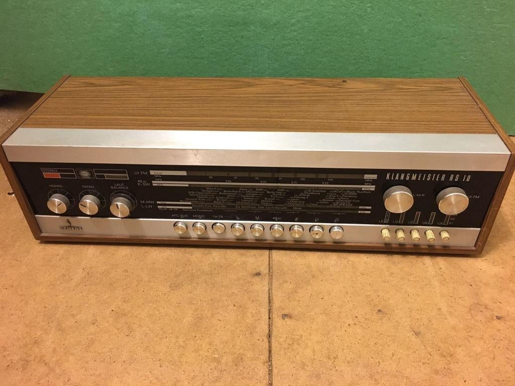 Radio: Klangmeister rs 10, Antiek en Kunst, Antiek | Tv's en Audio, Ophalen of Verzenden