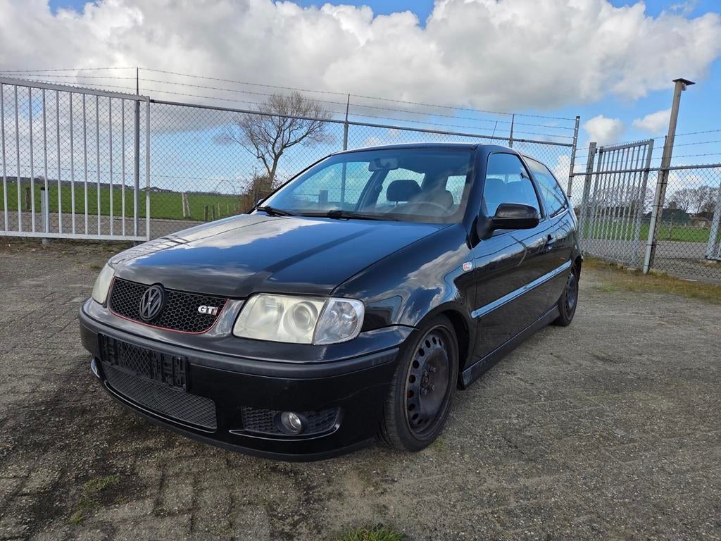 Volkswagen Polo 6n2 GTI / N.A.P. /GEEN APK / MET WERK, Auto's, Volkswagen, Voorwielaandrijving, 40 €/maand, 4 cilinders, Zwart