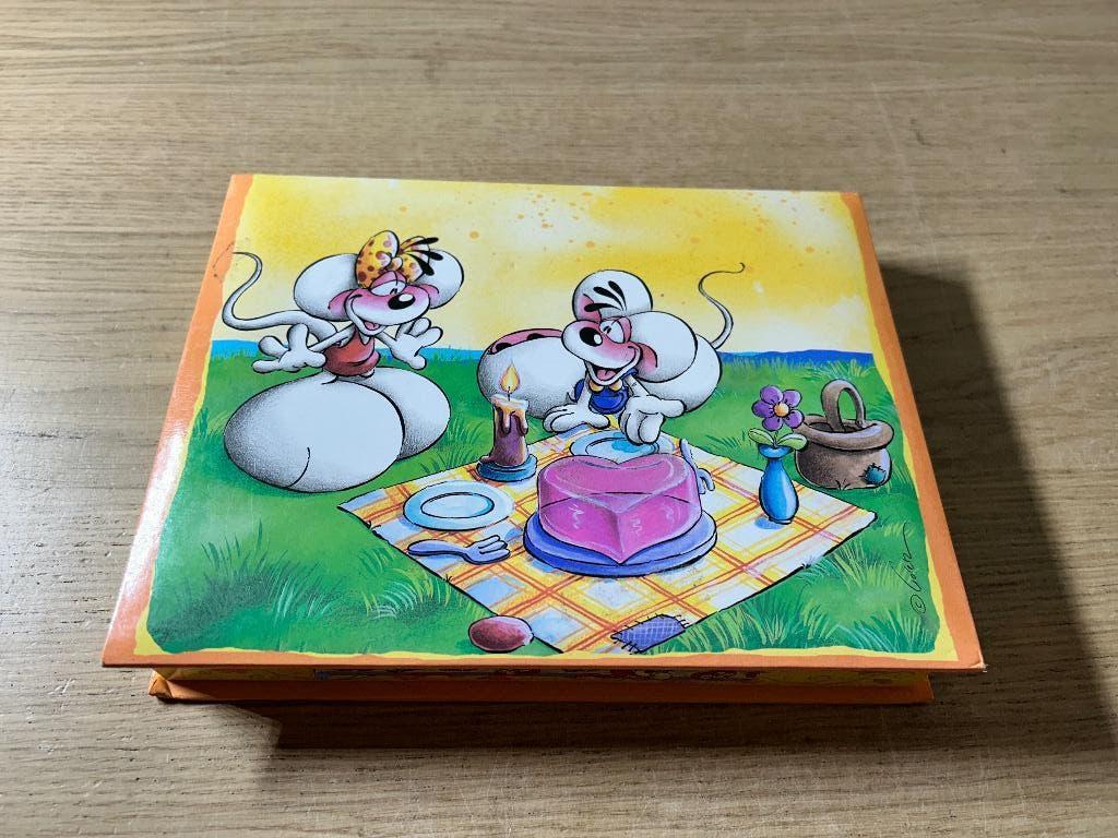 Vintage Diddle Doosje met Spiegeltje, Verzamelen, Diddl, Zo goed als nieuw, Ophalen of Verzenden