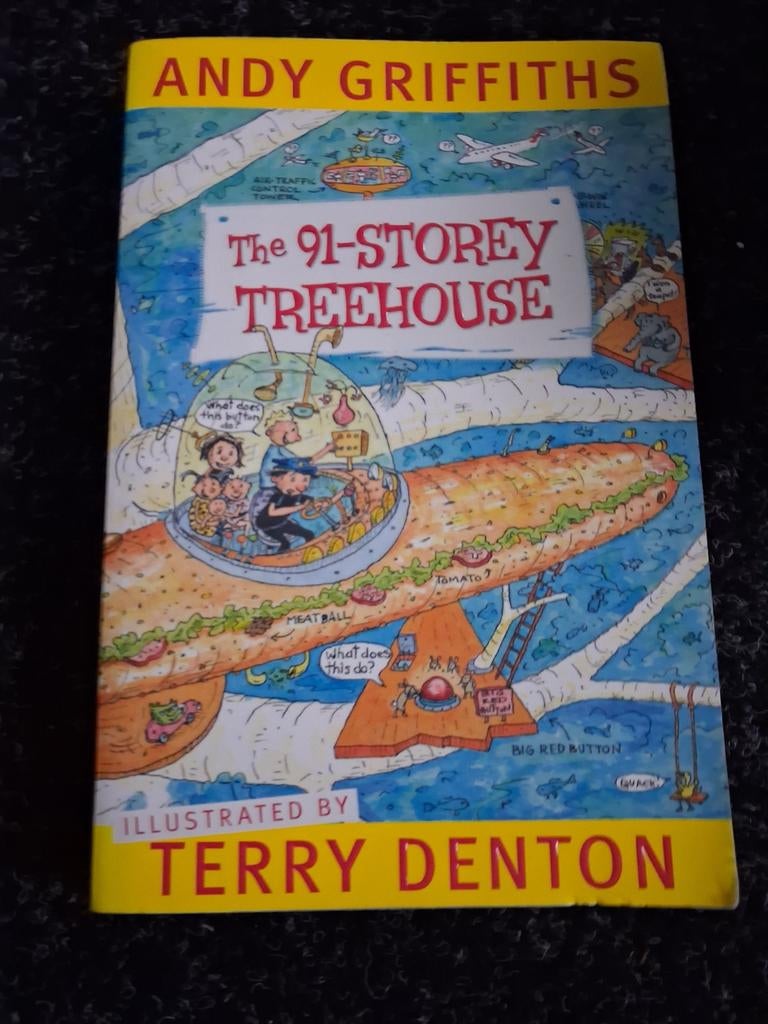 The 91 storey Treehouse, Ophalen, Zo goed als nieuw, ANDY GRIFFITHS TERRY DENTON, Fictie