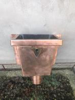 Vergaarbak koper hemelwaterafvoer, Gebruikt, 60 tot 80 mm, Ophalen of Verzenden, Minder dan 2 meter