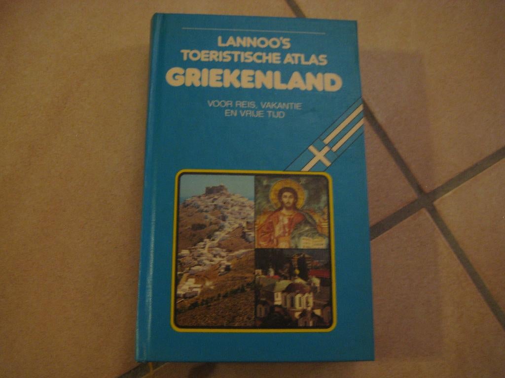 oude Lannoo's toeristische atlas van Griekenland, Boeken, Atlassen en Landkaarten, Gelezen, Overige atlassen, Lannoo, 1800 tot 2000
