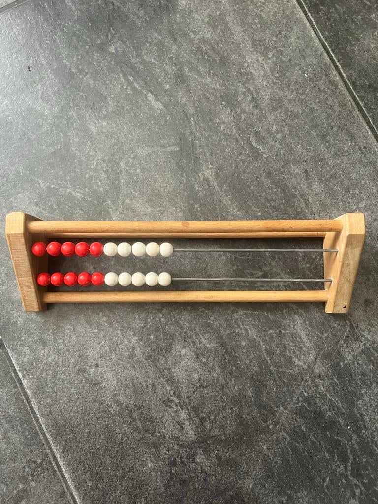 Telraam - Houten Rekenrek voor Kinderen, Kinderen en Baby's, Speelgoed | Educatief en Creatief, Ophalen of Verzenden, Gebruikt