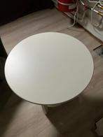 Bijzettafel, Huis en Inrichting, Tafels | Bijzettafels, Minder dan 55 cm, Gebruikt, Rond, Hout