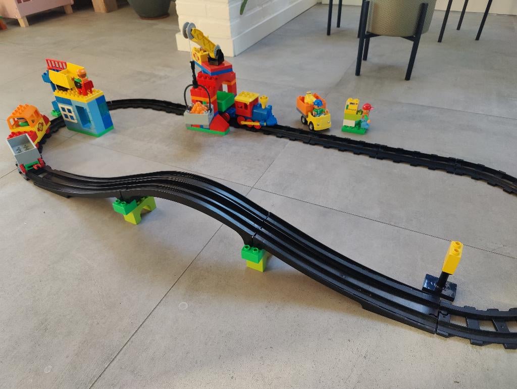 DUPLO Luxe Treinset - 10508 - LEGO, Kinderen en Baby's, Speelgoed | Duplo en Lego, Ophalen of Verzenden, Zo goed als nieuw, Duplo