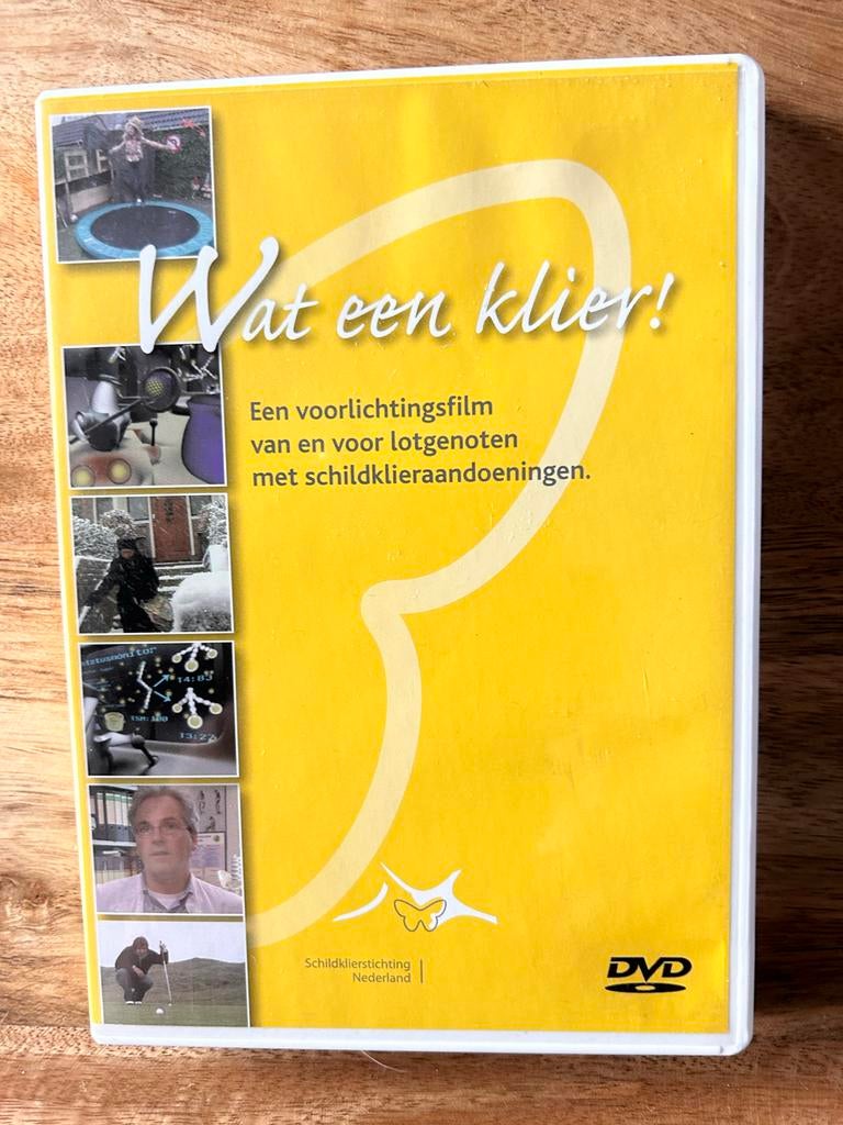 Wat een klier! DVD - Voorlichtingsfilm Schildklier, Alle leeftijden, Ophalen of Verzenden, Zo goed als nieuw
