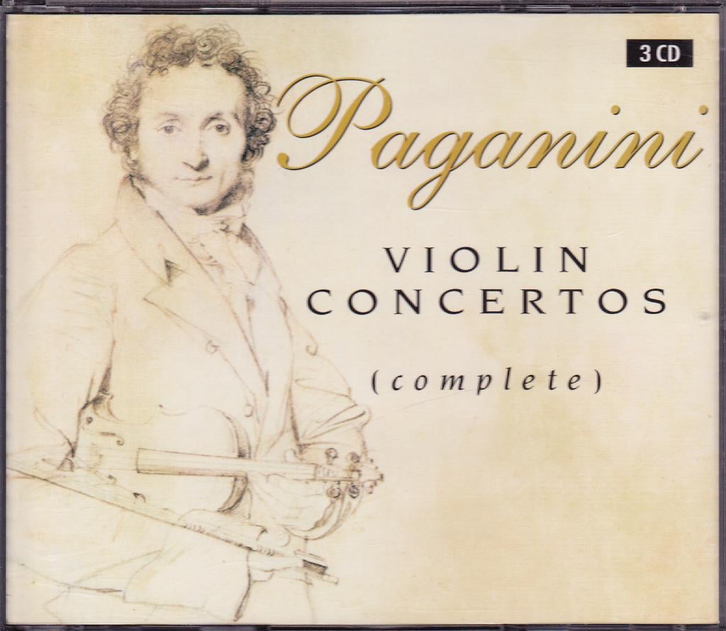 Paganini complete Violin Concertos / Alexandre Dubach 3 cd, Boxset, Overige typen, Ophalen of Verzenden, Zo goed als nieuw