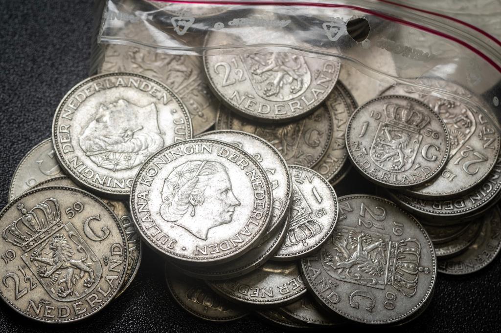 Zilveren guldens & rijksdaalders – per kilo – dagprijs, Koningin Juliana, Zilver, Losse munt, Overige waardes