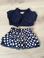 Bakkaboe kledingsetje: bolero en minirok (polkadot), Kinderen en Baby's, Ophalen of Verzenden, Gebruikt, Meisje, Setje