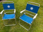 2 Tuinstoeltjes, Ophalen of Verzenden, Gebruikt