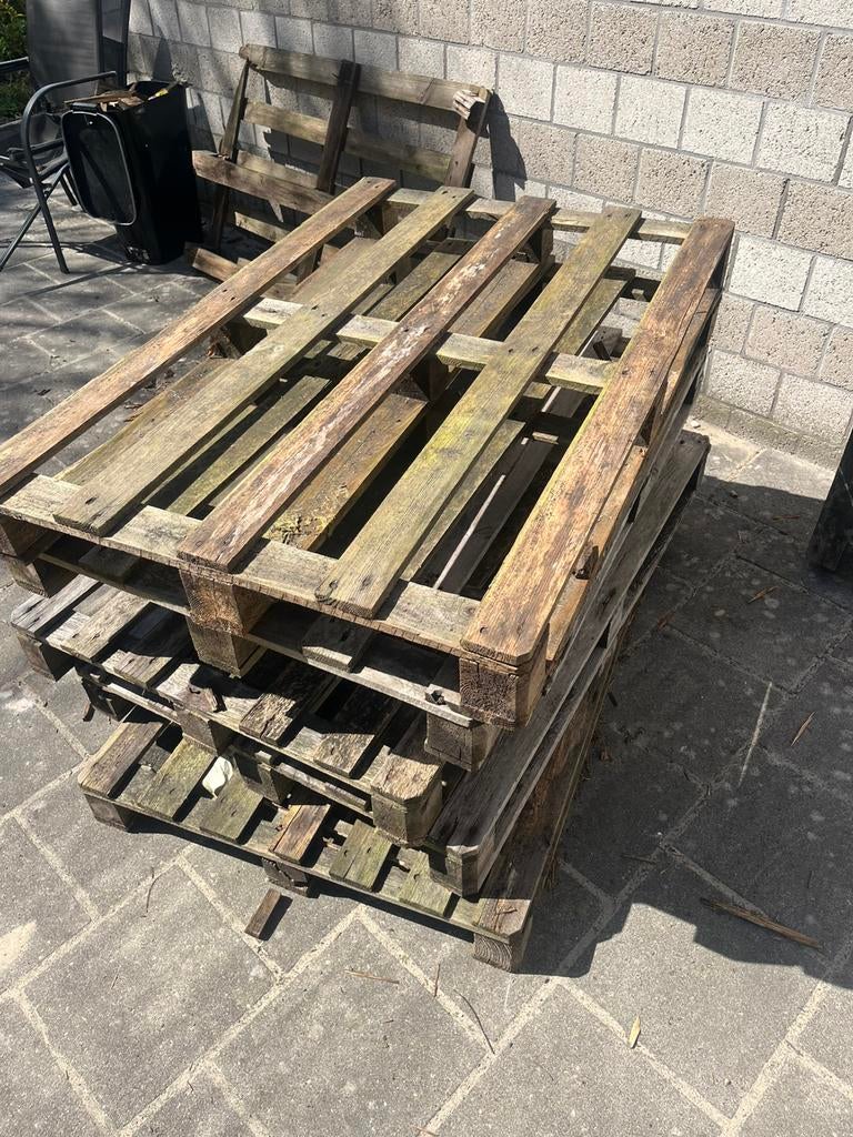 Gratis Pallets voor brandhaard!, Doe-het-zelf en Verbouw, Hout en Planken, Ophalen, Gebruikt, Minder dan 25 mm, Pallet
