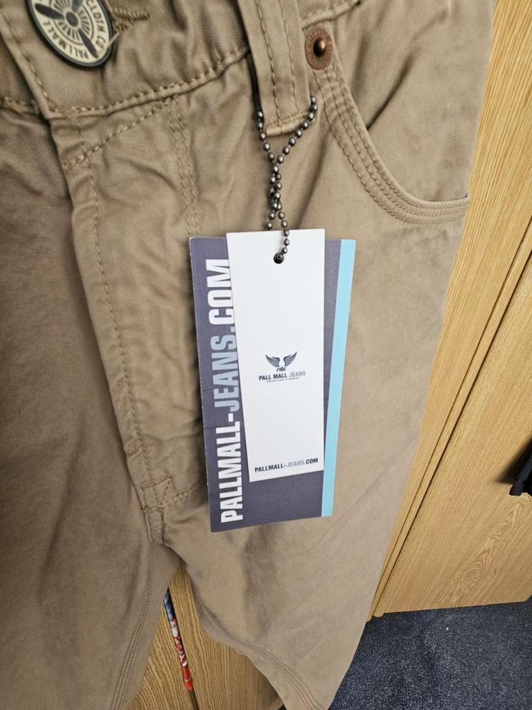 PME legend pall mall nieuwe jeans broek beige zandkleur, Beige, Pall Mall PME Legend, Nieuw, Overige maten