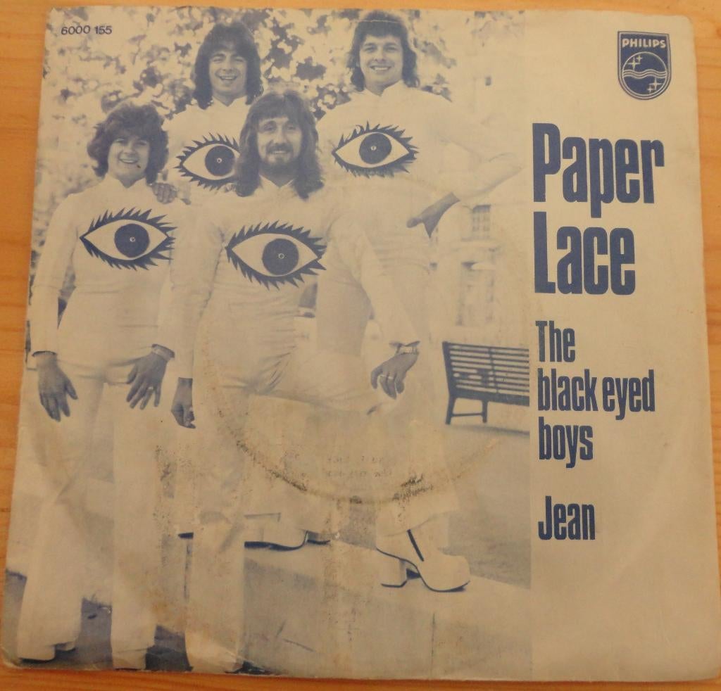 Paper Lace > The black eyed boys, Gebruikt, 7 inch, Single, Ophalen of Verzenden
