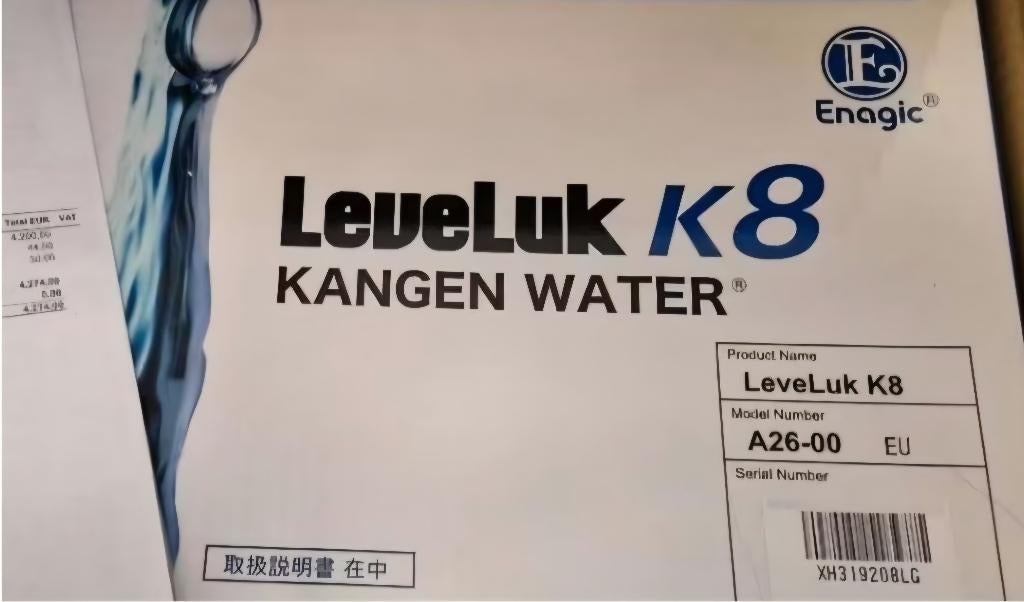 Kangen8 waterfiler en waterionizer, Ophalen, Wit, Nieuw, 50 tot 100 cm