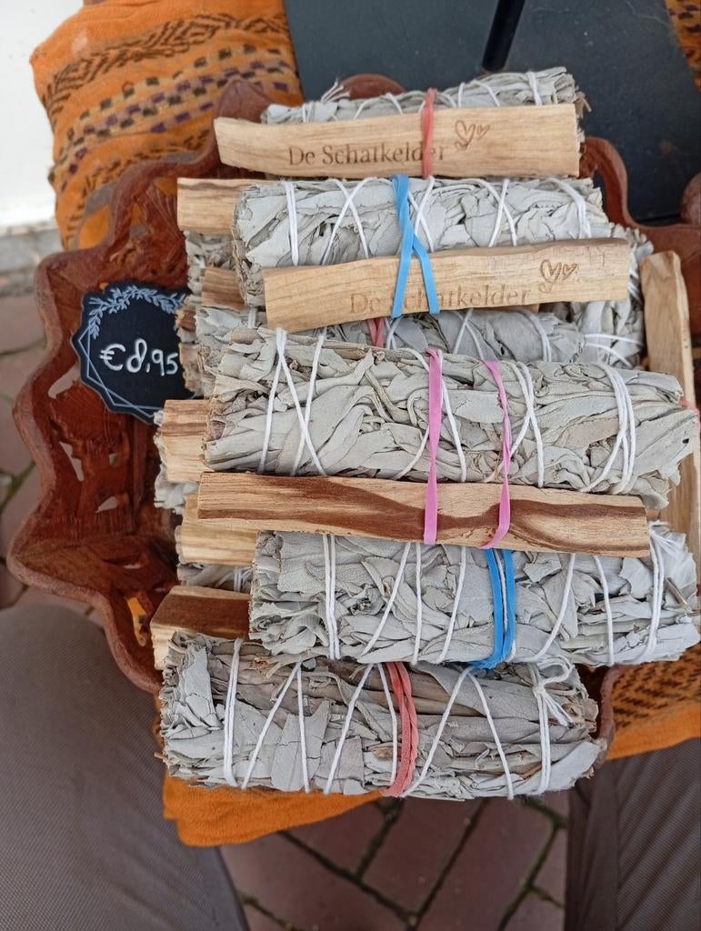 Saliebundel plus Palo santo ineen actie, Tuin en Terras, Minder dan 3 m³, Ophalen of Verzenden