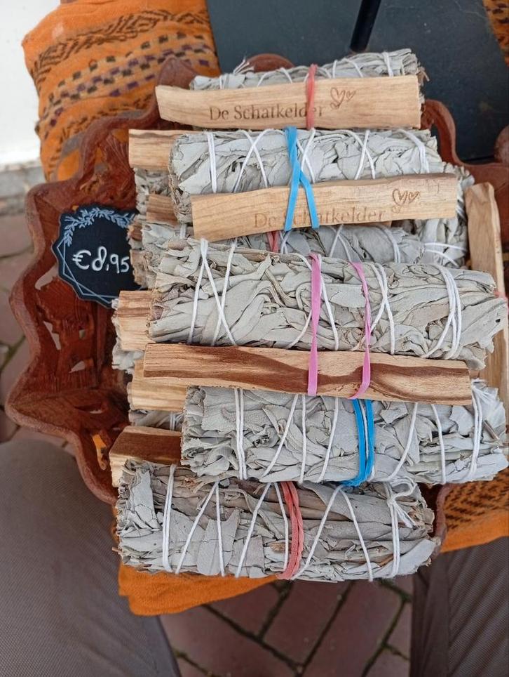 Saliebundel plus Palo santo ineen actie, Tuin en Terras, Haardhout, Minder dan 3 m³, Ophalen of Verzenden