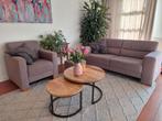 2.5 zitsbank en één luxe fauteuil, Ophalen, Gebruikt, 150 tot 200 cm, Driepersoons