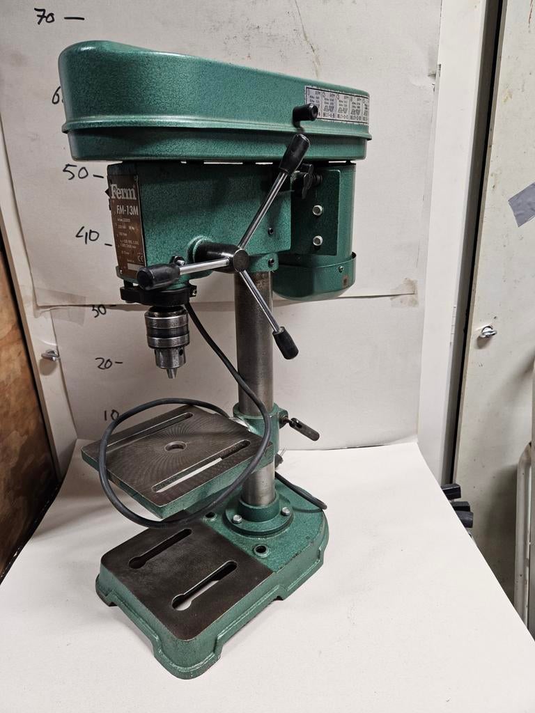 Ferm FM-13M kolomboormachine, Doe-het-zelf en Verbouw, Gereedschap | Boormachines, Ophalen of Verzenden