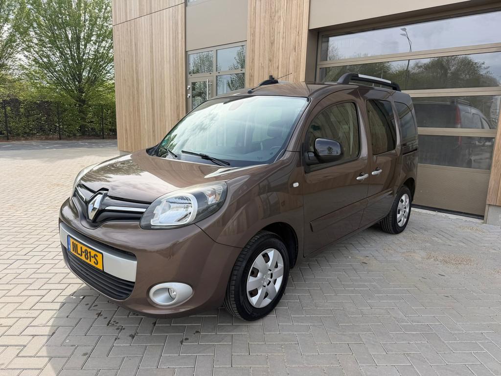 Renault Kangoo Family 1.6-16V Privilège Automaat|5drs|Clima, Auto's, Renault, Gebruikt, 1295 kg, 4 cilinders, Bruin