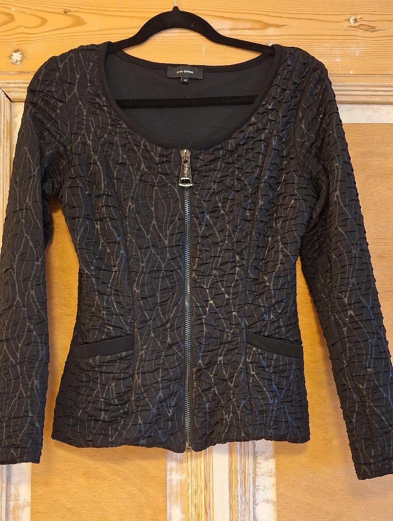 Heel mooi jasje / vestje Just Orna maat 40, Kleding | Dames, Maat 38/40 (M), Zwart, Nieuw, Ophalen of Verzenden