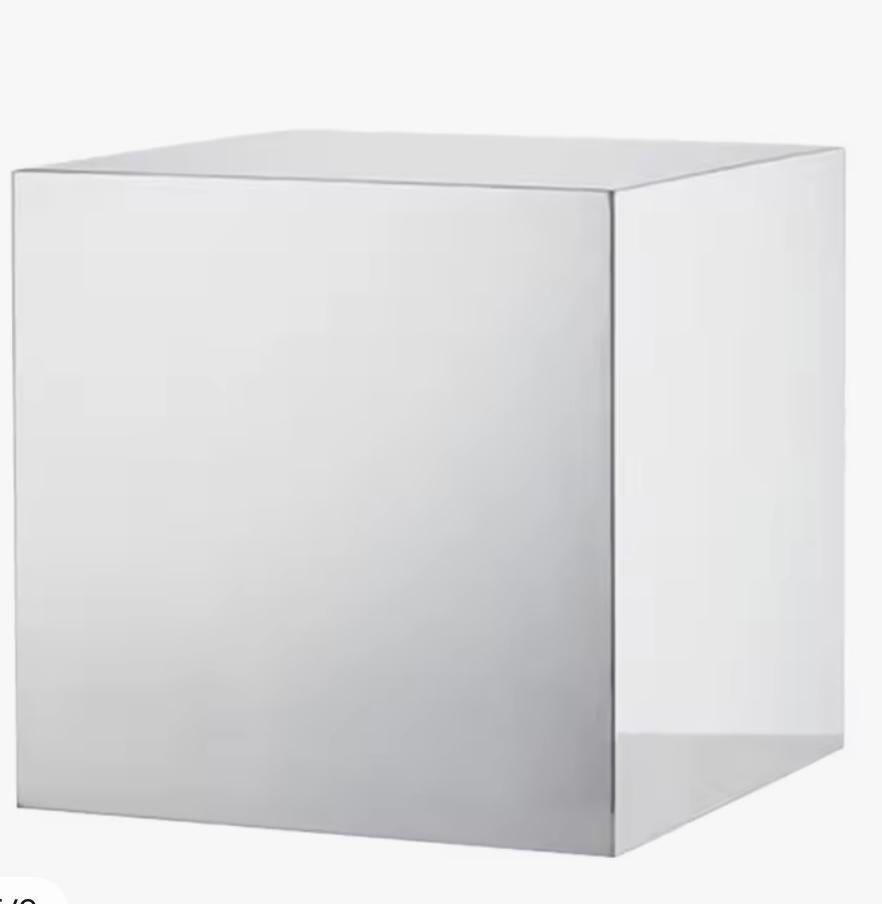 Spiegelkubus 30x30x30, Huis en Inrichting, Woonaccessoires | Zuilen en Pilaren, Ophalen, Nieuw