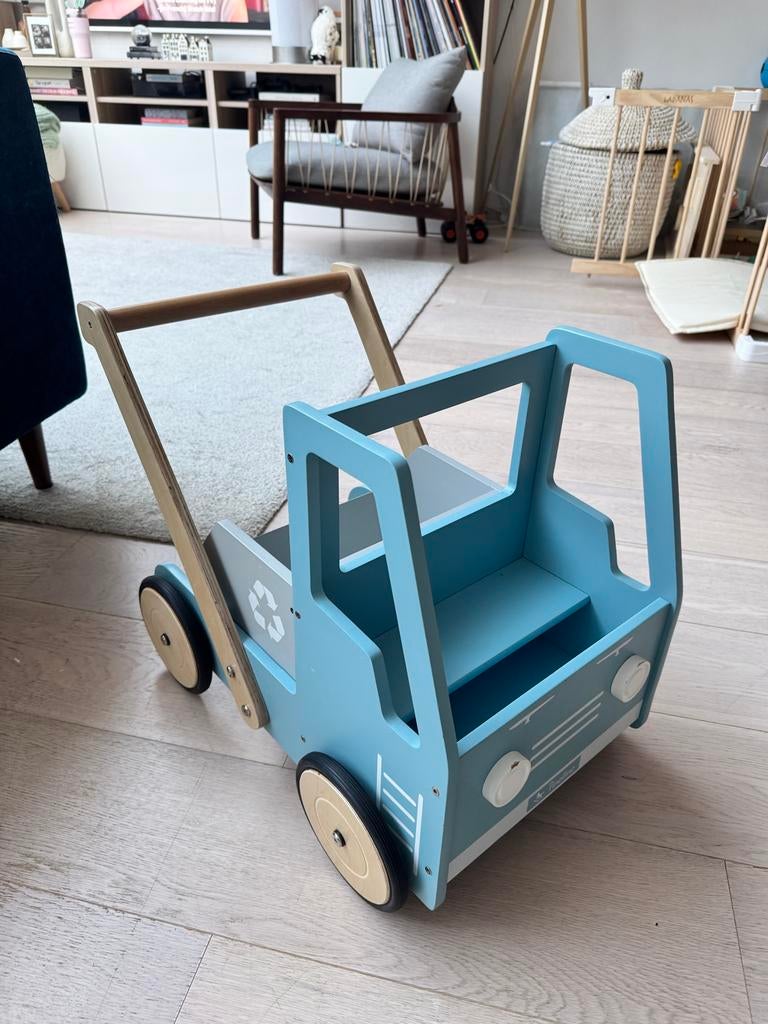 Houten loopwagen Pinolino, Ophalen, Duw- of Trekspeelgoed
