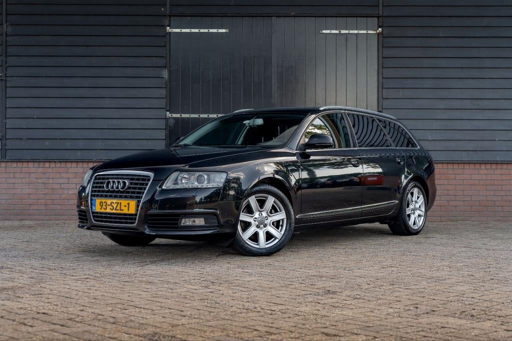 Audi A6 2.0 Tfsi Avant 125KW AUT 2012 Zwart, Auto's, 1610 kg, 4 cilinders, 1984 cc, Parkeersensor