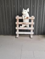 Varkentje aan tuinhekje, Ophalen, Kunststof