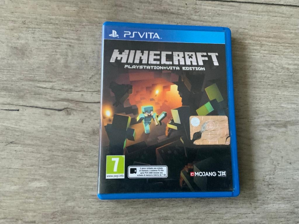 Playstation Vita - Minecraft voor de PS Vita, Avontuur en Actie, 1 speler, Ophalen of Verzenden, Zo goed als nieuw
