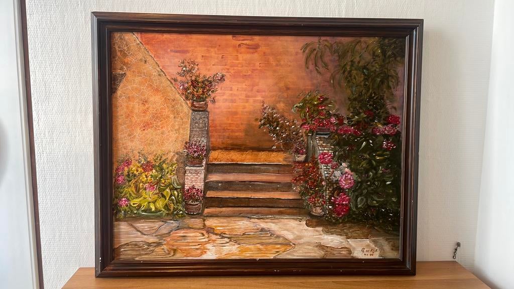 Schilderij, Antiek en Kunst, Kunst | Schilderijen | Klassiek, Ophalen