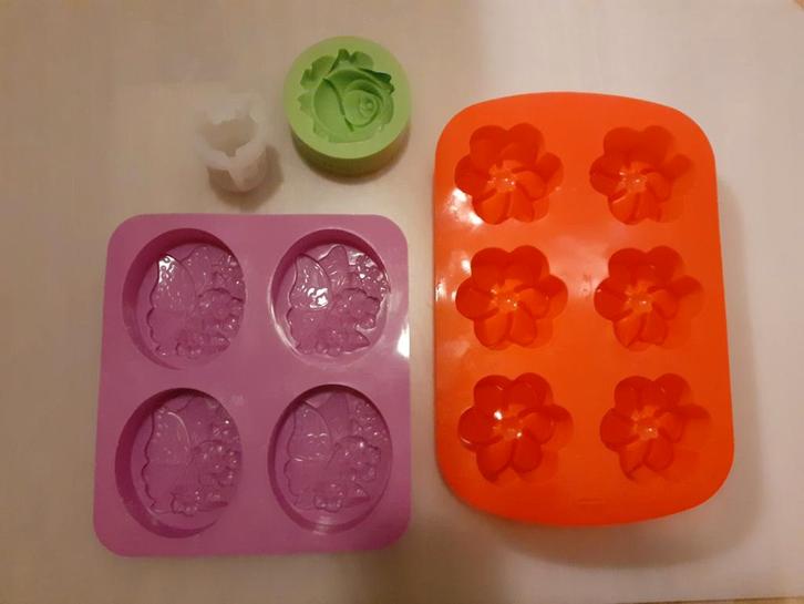 Zeepmallen, siliconen zeepmallen, Hobby en Vrije tijd, Overige Hobby en Vrije tijd, Ophalen of Verzenden