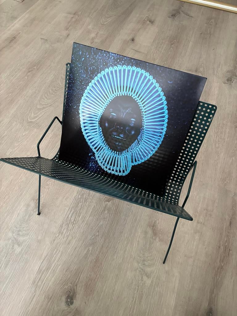 Metalen LP-rek, Ophalen, Gebruikt