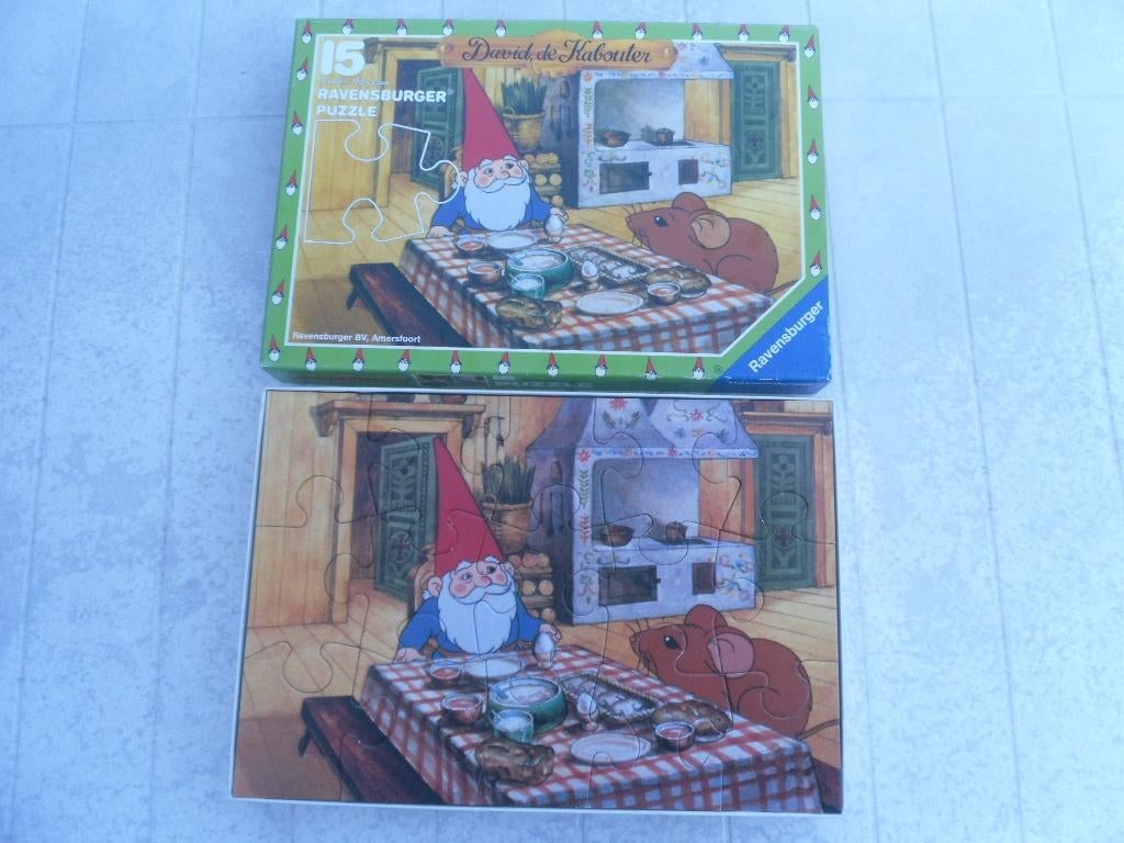 DAVID DE KABOUTER PUZZEL, Ophalen of Verzenden, Meer dan 50 stukjes
