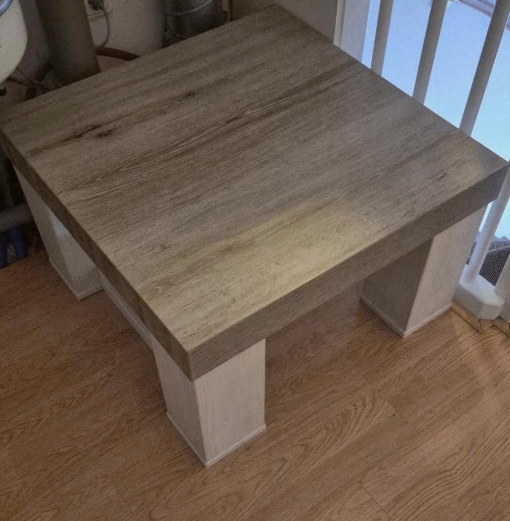 Salon/bijzet tafel, Ophalen, 50 tot 100 cm, Vierkant, 50 tot 100 cm