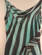 Mango jurk maat S - Elegante zebraprint maxi jurk, Kleding | Dames, Jurken, Zo goed als nieuw, Maat 36 (S), Onder de knie, Verzenden