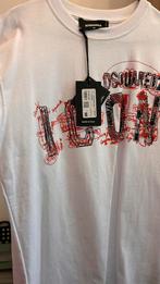 Dsquared2 Icon T-shirt wit maat M, Kleding | Heren, Ophalen of Verzenden, Nieuw, Maat 48/50 (M), Wit