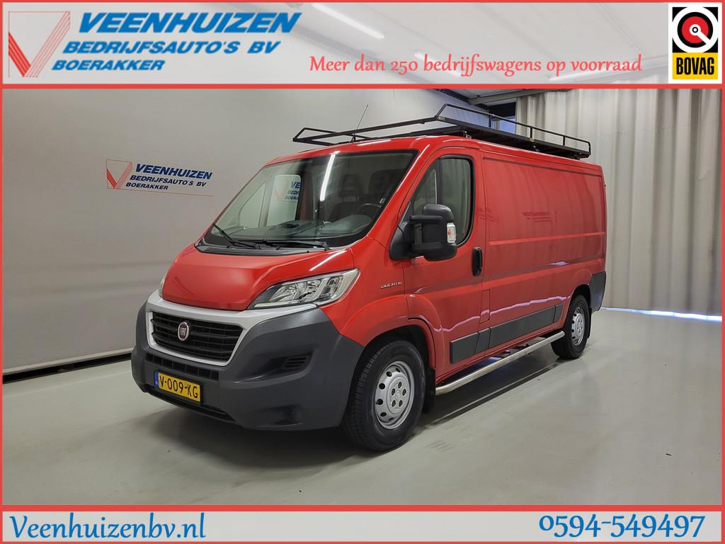 Fiat Ducato 2.3MultiJet 130pk L2/H1 3000kg Trekgewicht Euro, Auto's, Voorwielaandrijving, Start-stop-systeem, Gebruikt, Euro 6