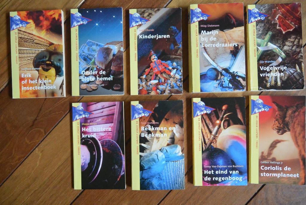 8x De jonge Lijsters 1994 - 1995 Voor vanaf 12 jaar, Boeken, Ophalen of Verzenden, Gelezen, Diverse auteurs, Fictie