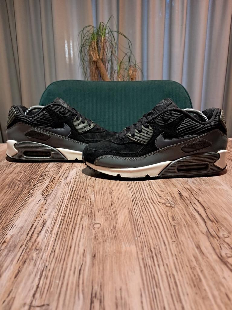 Nike Air Max 90 Premium 'Metallic Hematite' Size 39, Zwart, Nike, Ophalen of Verzenden, Sneakers of Gympen