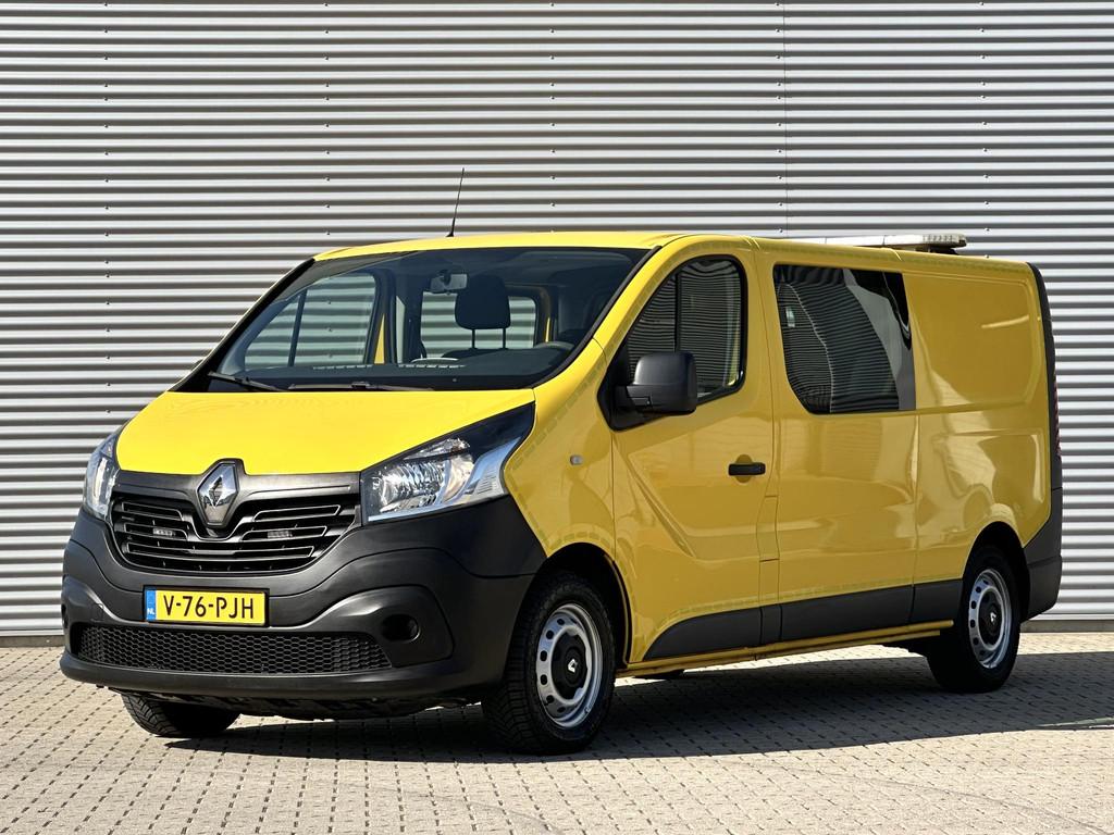 Renault Trafic 1.6 dCi L2 DC Dubbele cabine MARGE BTW VRIJ, Auto's, Bestelauto's, Voorwielaandrijving, Gebruikt, Euro 6, 2000 kg