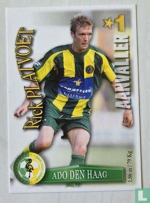 Spelerskaart ADO Den Haag - Rick Platvoet 2003, Verzamelen, Ophalen of Verzenden, Nieuw, Overige binnenlandse clubs, Spelerskaart