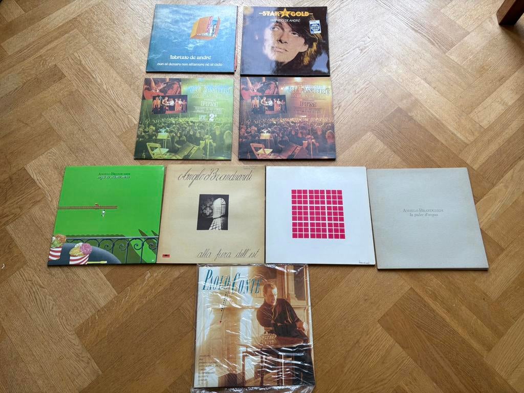 Vinyl vintage LP’s canzone italiana Italiaans cantautore, Cd's en Dvd's, Ophalen of Verzenden, Gebruikt, Overige formaten