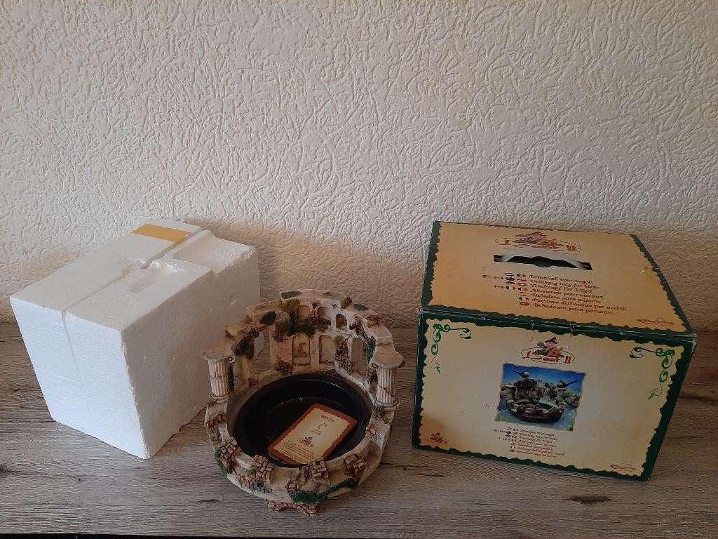 laven efteling waterbak voor vogels nieuw in doos., Ophalen of Verzenden, Nieuw, Beeldje of Poppetje