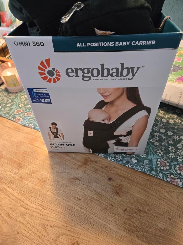 Ergobaby Omni 360 draagzak - Zo goed als nieuw, Ophalen of Verzenden