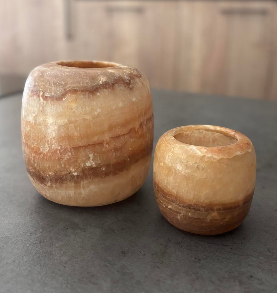 Alabaster maten M en XL, Ophalen of Verzenden, Nieuw, Overige materialen, Minder dan 25 cm