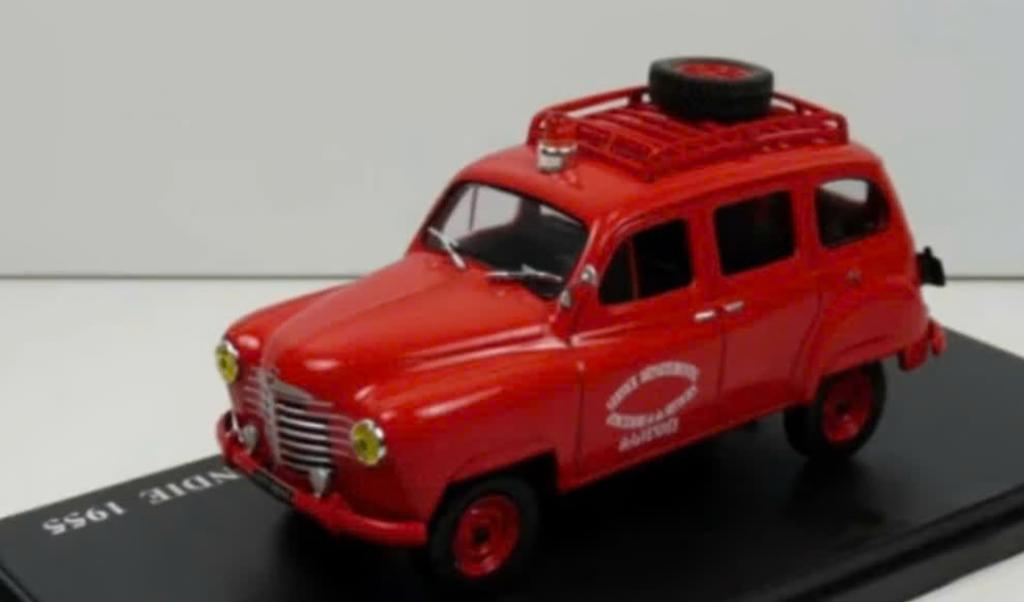 Renault Colorale 4X4 Brandweer 1/43 serie Utilitaires # 32, Hobby en Vrije tijd, Modelauto's | 1:43, Verzenden, Nieuw, Auto, Overige merken