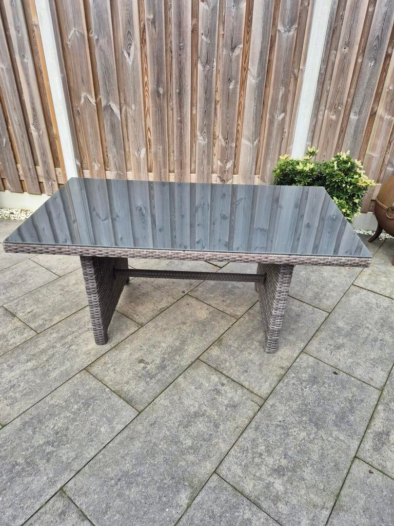 Tuintafel 150x80x70 in goede staat, Tuin en Terras, Tuintafels, Ophalen, Rechthoekig