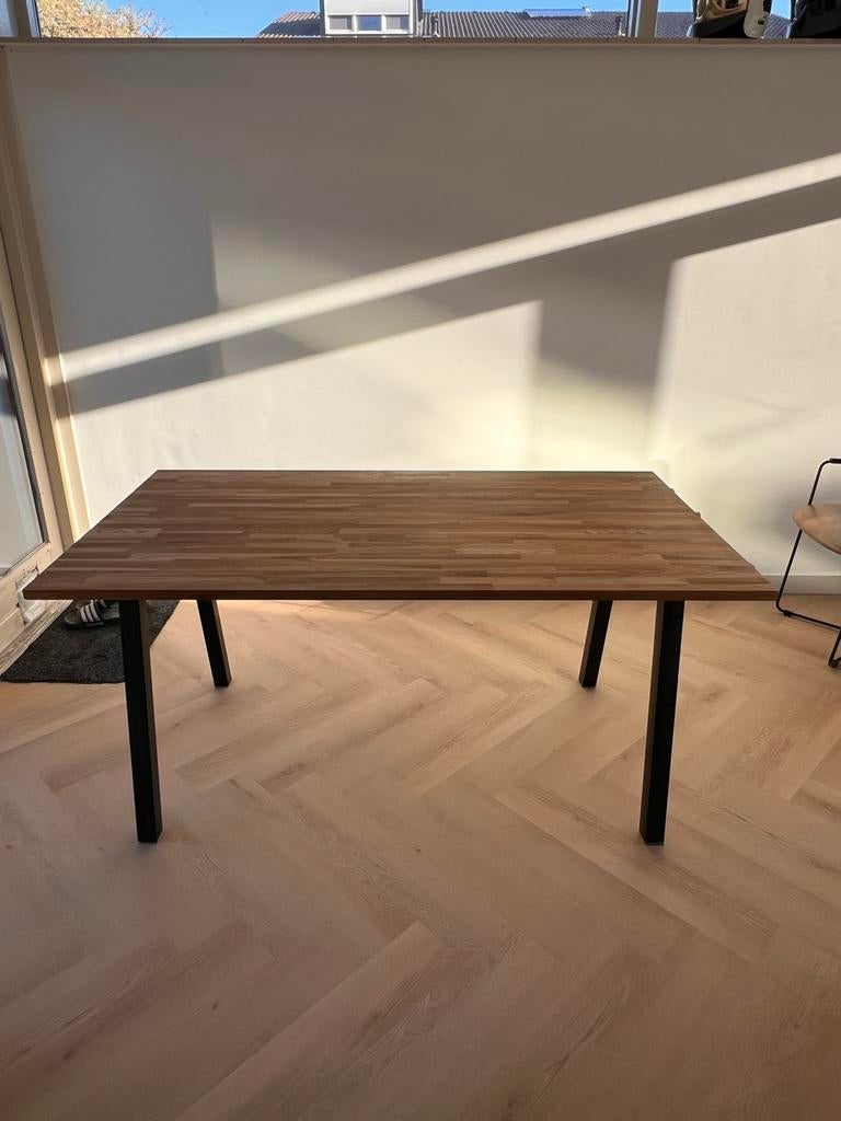 Woood Tablo Eiken Eettafel 160x90 cm, Huis en Inrichting, Tafels | Eettafels, Zo goed als nieuw, 50 tot 100 cm, 150 tot 200 cm