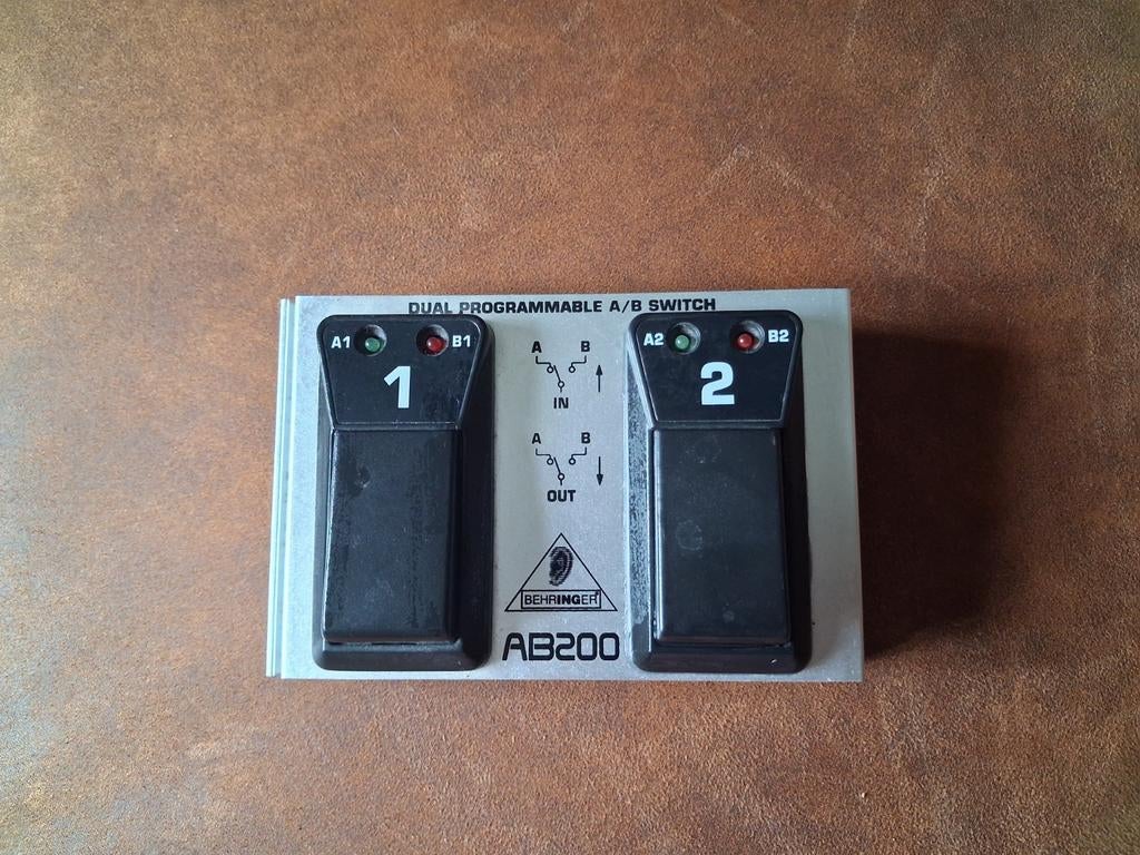 Behringer AB200 Dual Programmeerbare A/B Schakelaar, Ophalen of Verzenden, Gebruikt, Overige typen